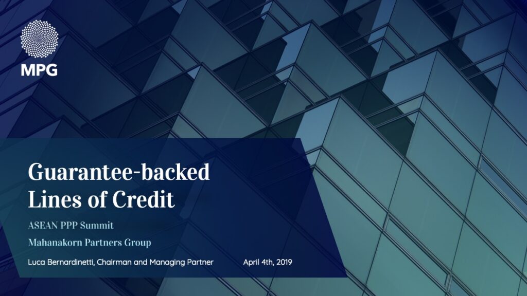 Guarantee-backed lines of credit