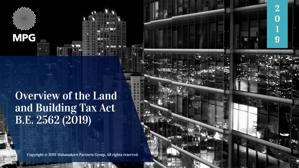 Overview Of The Thailand Land And Building Tax Act B E 2562